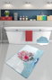 Mijölnir Alfombrilla de baño Fennel Multicolor 70 x 120 cm